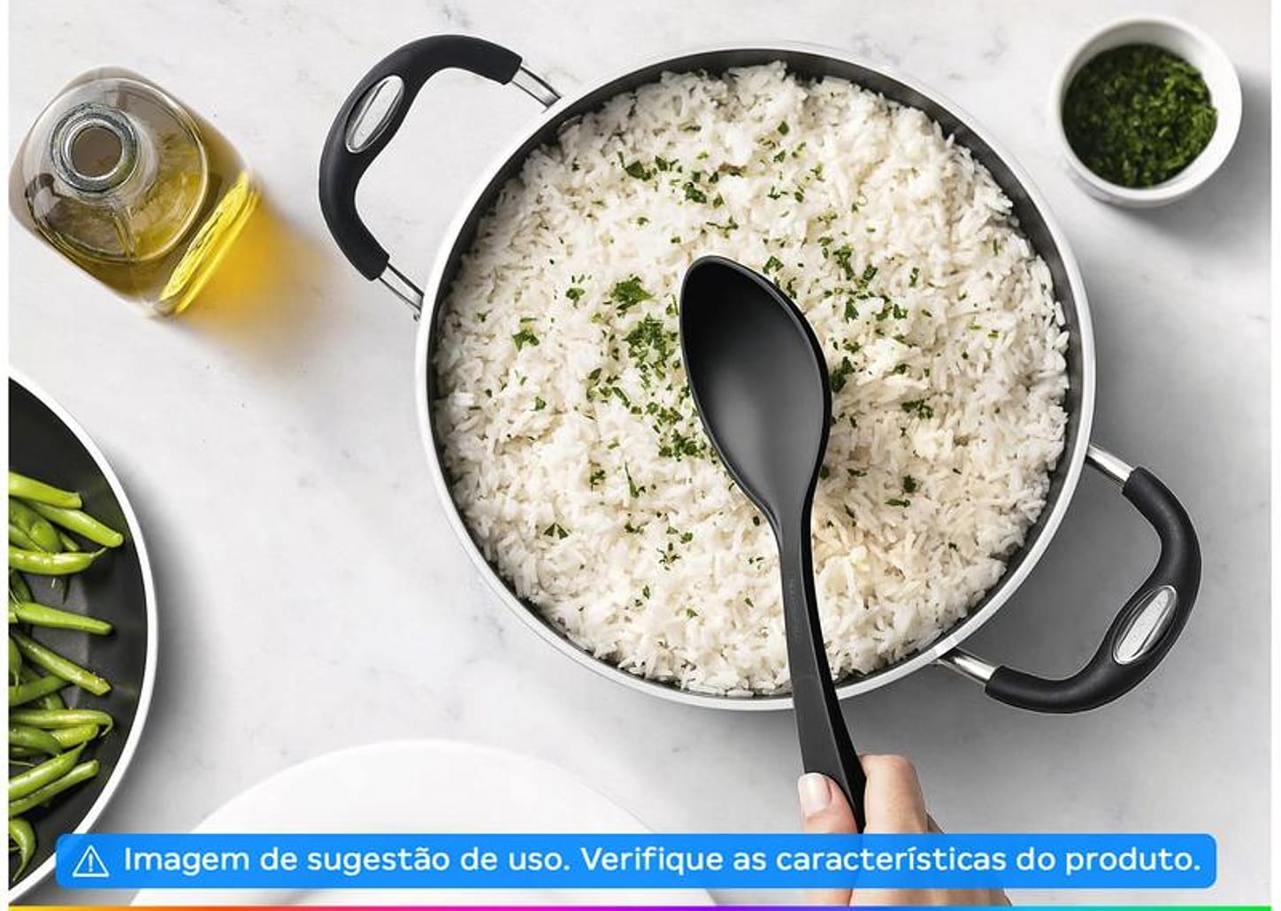 Conjunto de Utensílios de Nylon Tramontina Ability 10 Peças