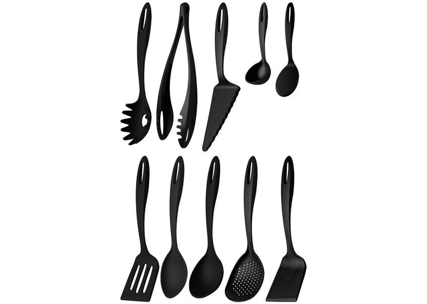 Conjunto de Utensílios de Nylon Tramontina Ability 10 Peças