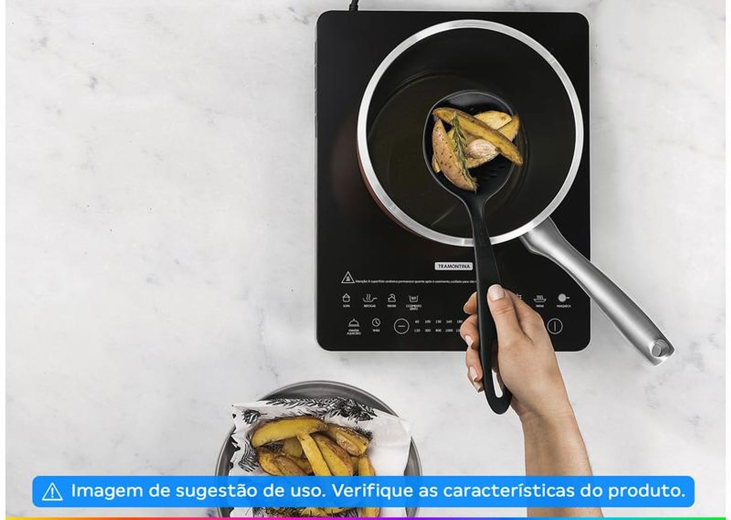 Conjunto de Utensílios de Nylon Tramontina Ability 10 Peças