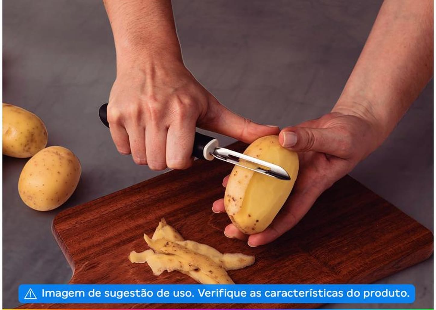 Conjunto de Utensílios Inox Tramontina Utilitá 10 Peças