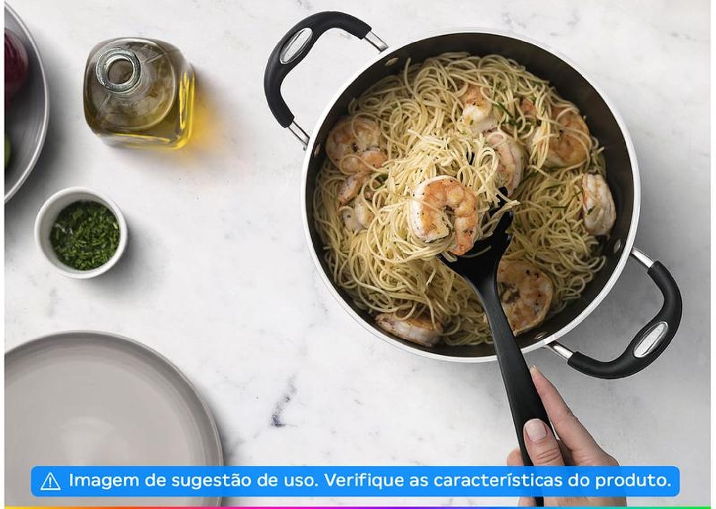 Conjunto de Utensílios de Nylon Tramontina Ability 10 Peças