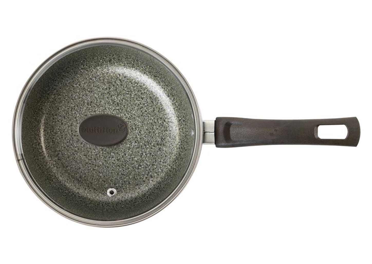 Panela Multiflon Antiaderente de Alumínio Verde 18cm 2L Ekó