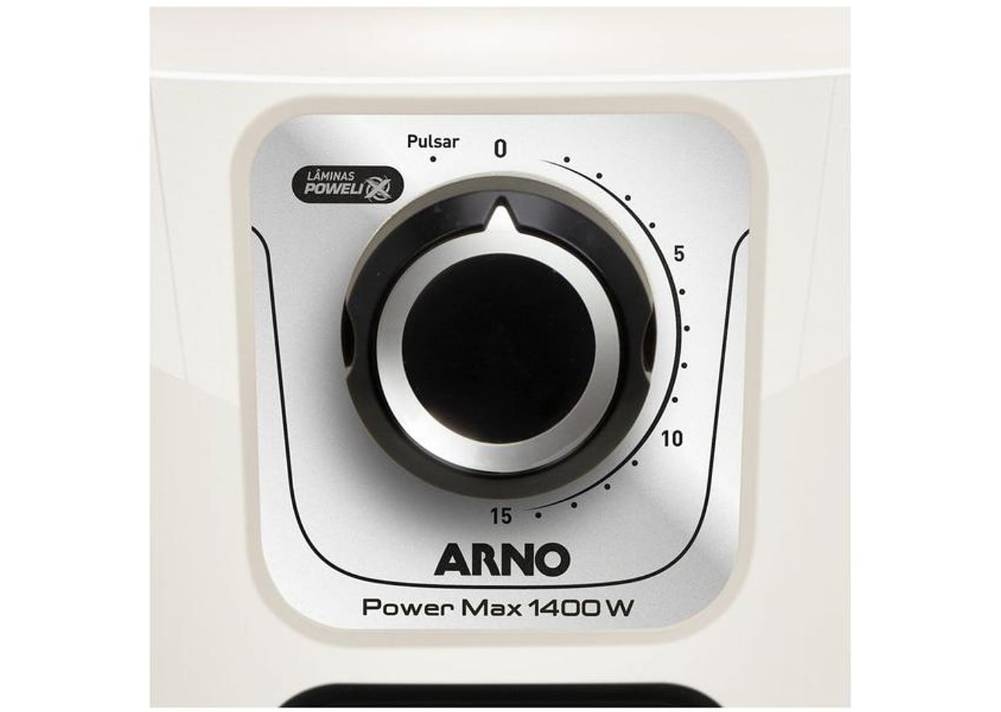 Liquidificador Arno Power Max LN64 15 Velocidades 1400W Marfim