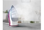 Ferro de Passar Roupa a Vapor Arno Essentialgliss Rosa e Branco