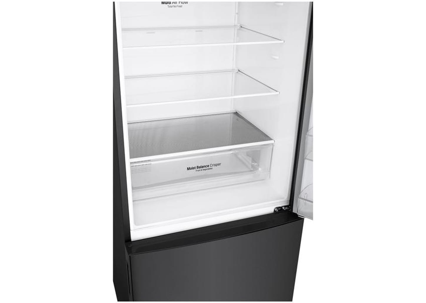 Geladeira/Refrigerador LG Frost Free Smart Preta 451L Inox Look GC-B569NQL2.AMCGSBS
