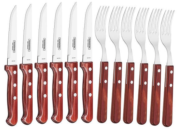 Conjunto de Talheres Tramontina 12 Peças Polywood