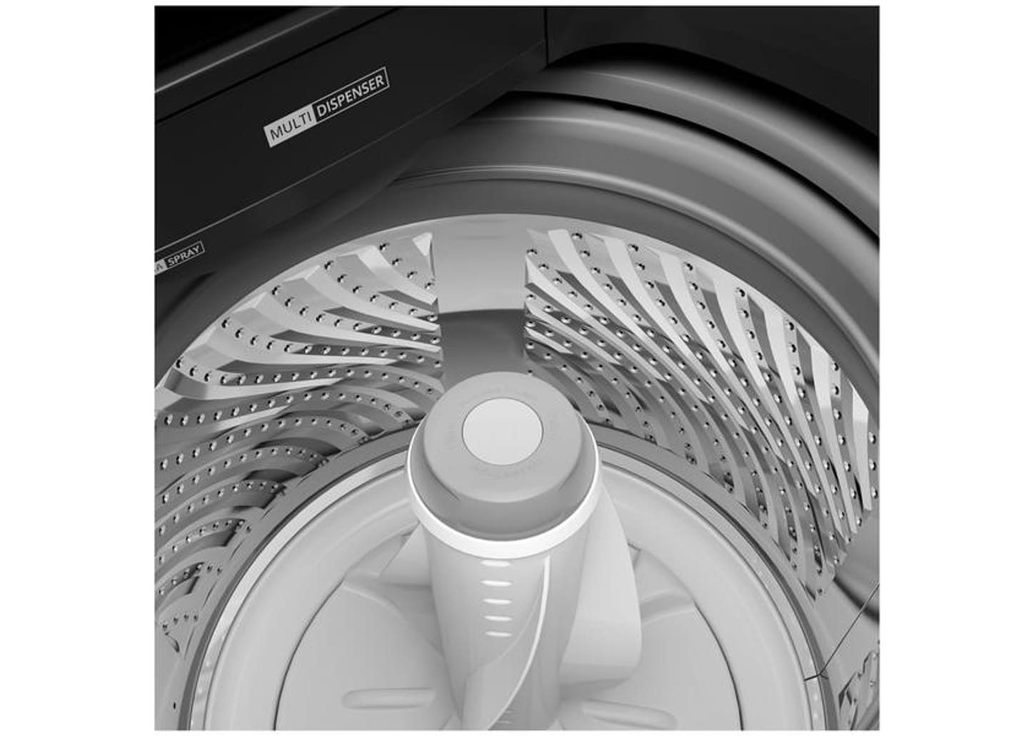 Lavadora de Roupas Brastemp 15kg Cesto Inox 4 Programas de Lavagem Cinza BWT15A9