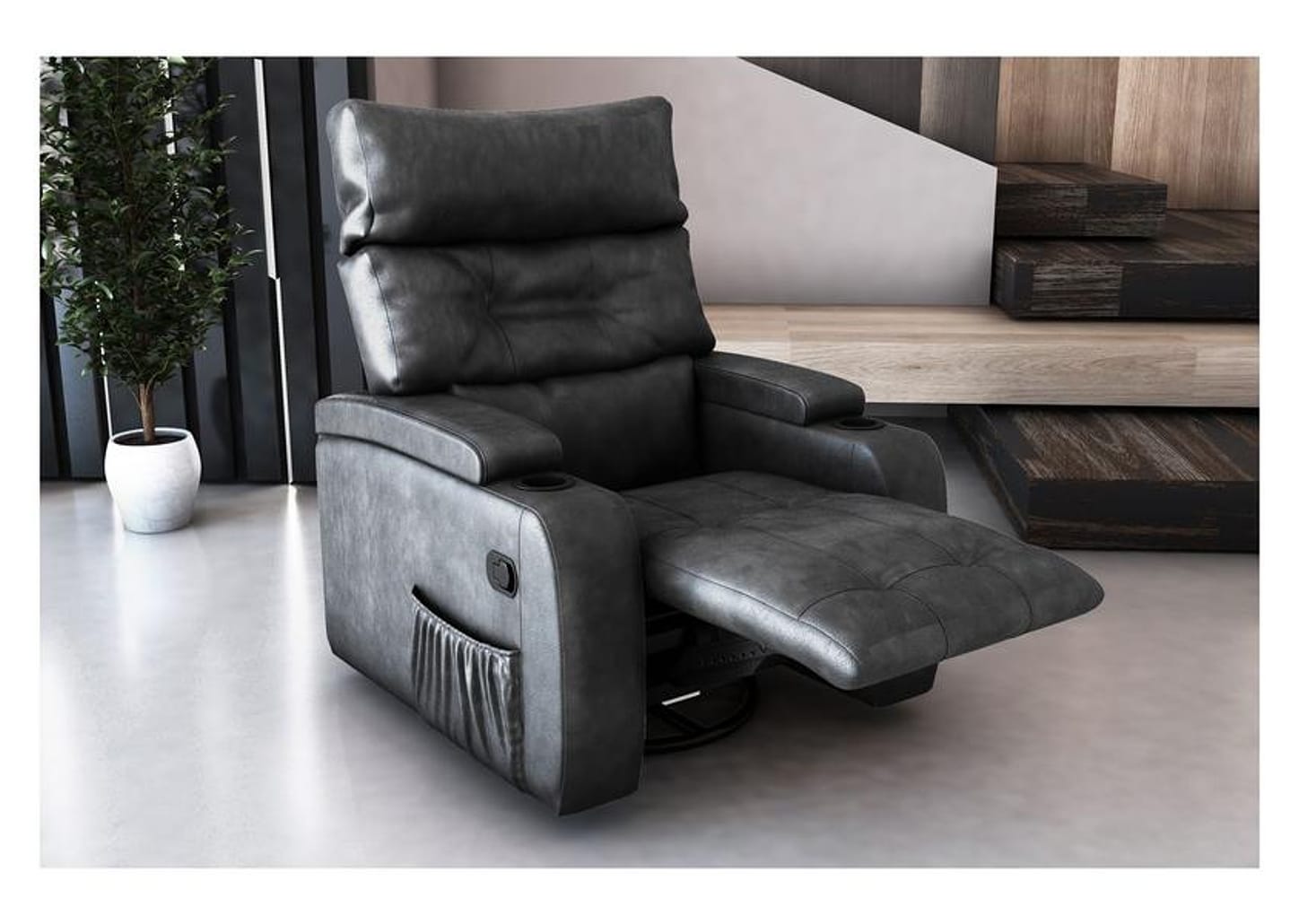 Poltrona Reclinável Moderno 2 Posições Matrix Commander