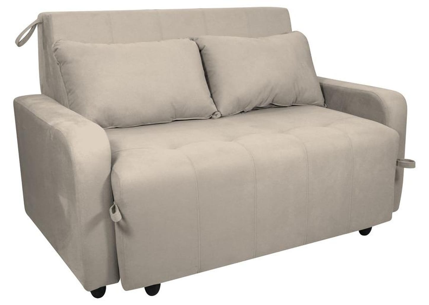 Sofá-cama 2 Lugares Casal Veludo Matrix Amora