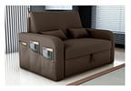 Sofá-cama 2 Lugares Casal Veludo Matrix Lady Dai