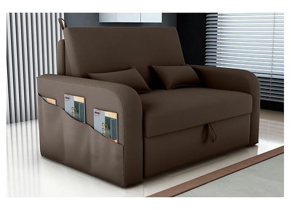 Sofá-cama 2 Lugares Casal Veludo Matrix Lady Dai