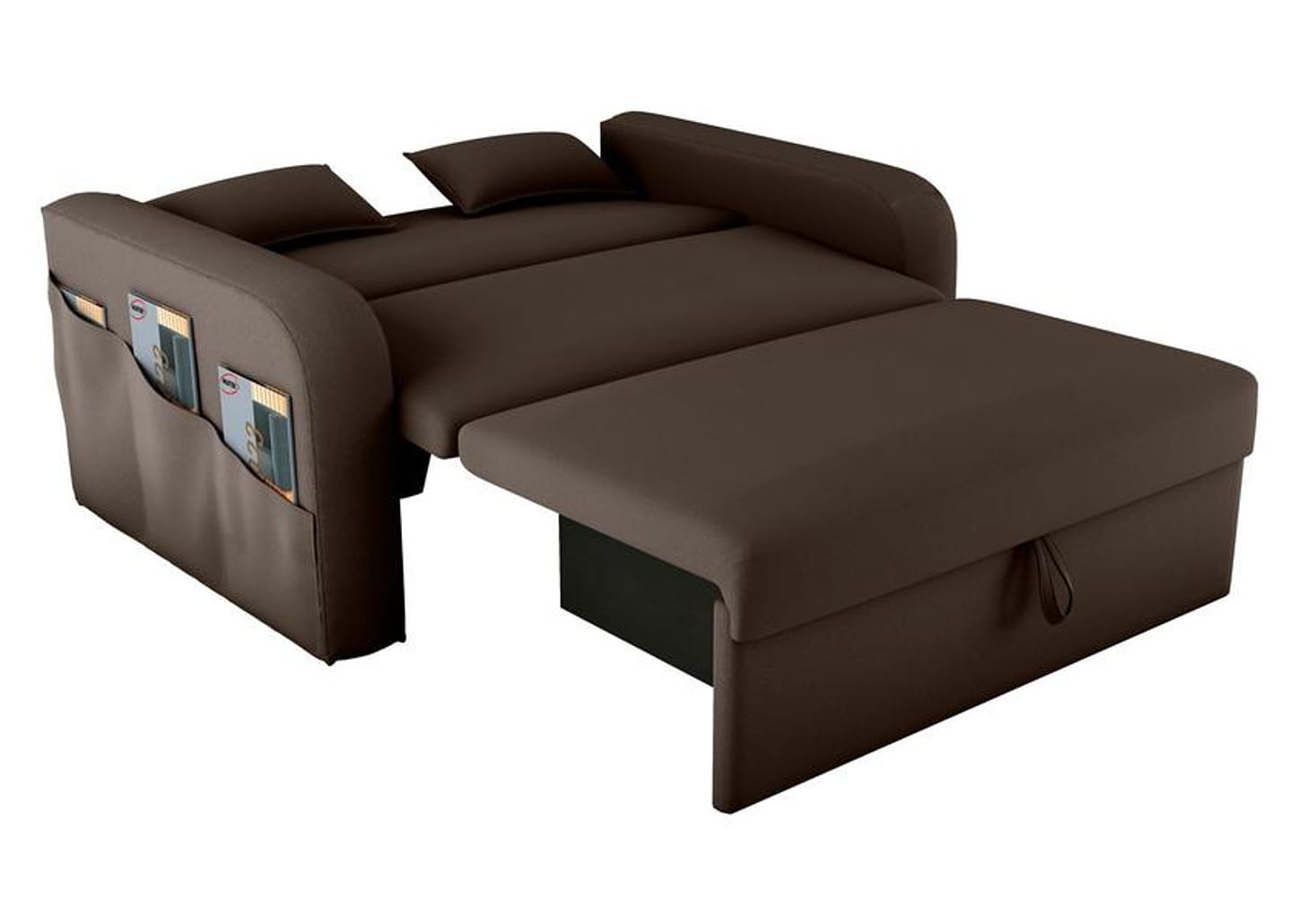 Sofá-cama 2 Lugares Casal Veludo Matrix Lady Dai