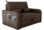 Sofá-cama 2 Lugares Casal Veludo Matrix Lady Dai