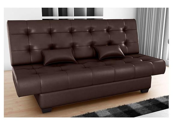 Sofá-cama 3 Lugares Casal Reclinável Veludo Matrix Laila