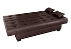 Sofá-cama 3 Lugares Casal Reclinável Veludo Matrix Laila