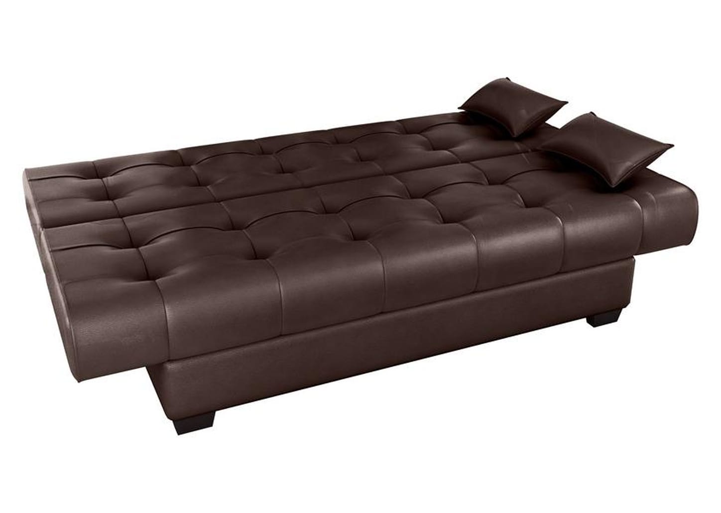 Sofá-cama 3 Lugares Casal Reclinável Veludo Matrix Laila