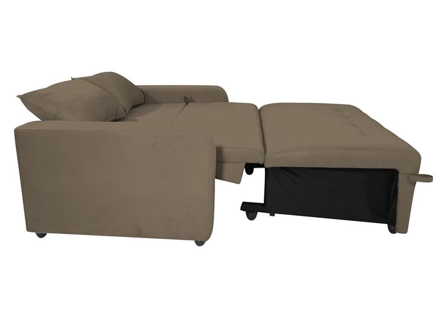 Sofá-cama 2 Lugares Casal Veludo Matrix Amora