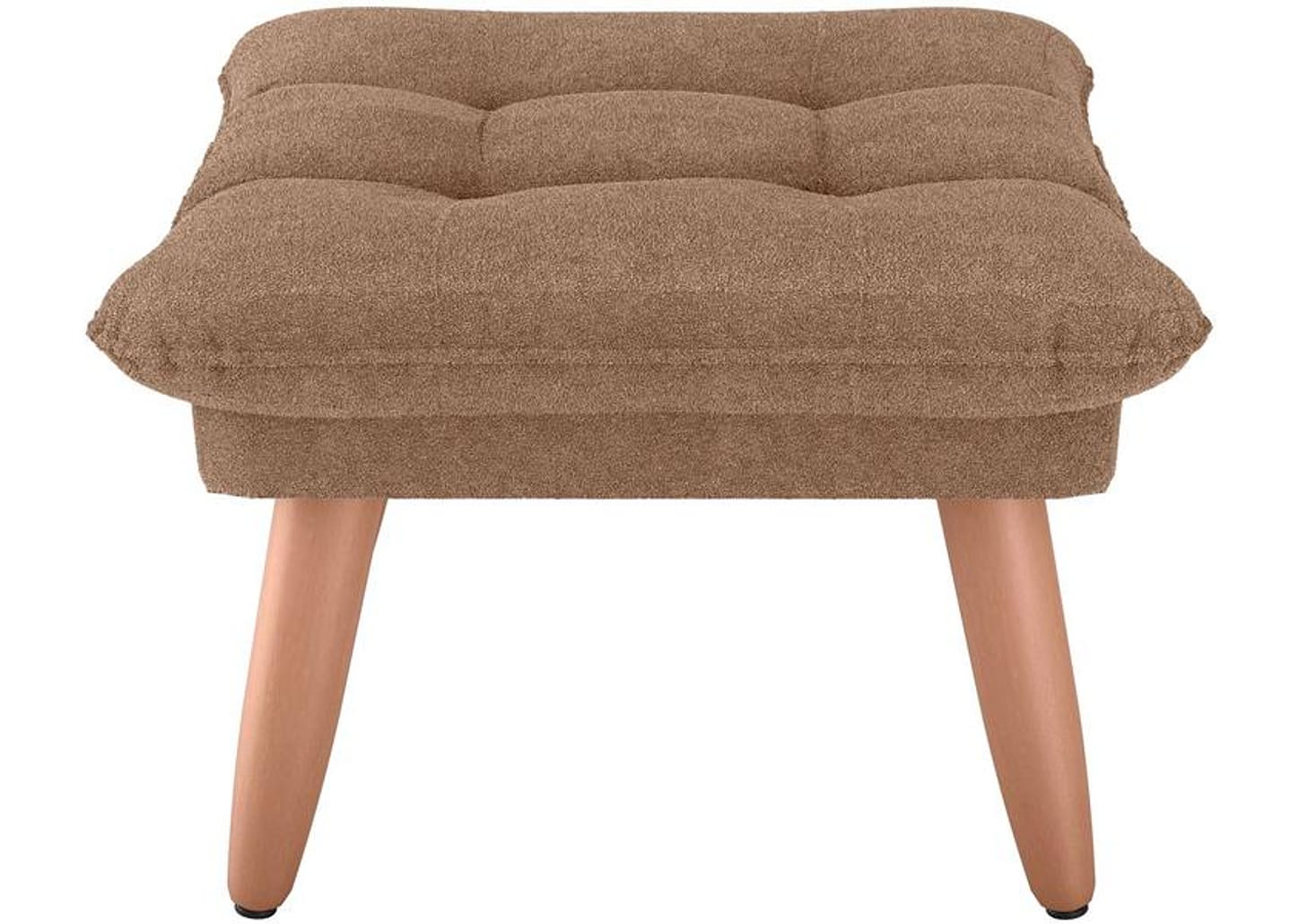 Puff Retangular Marrom Nantes Matrix