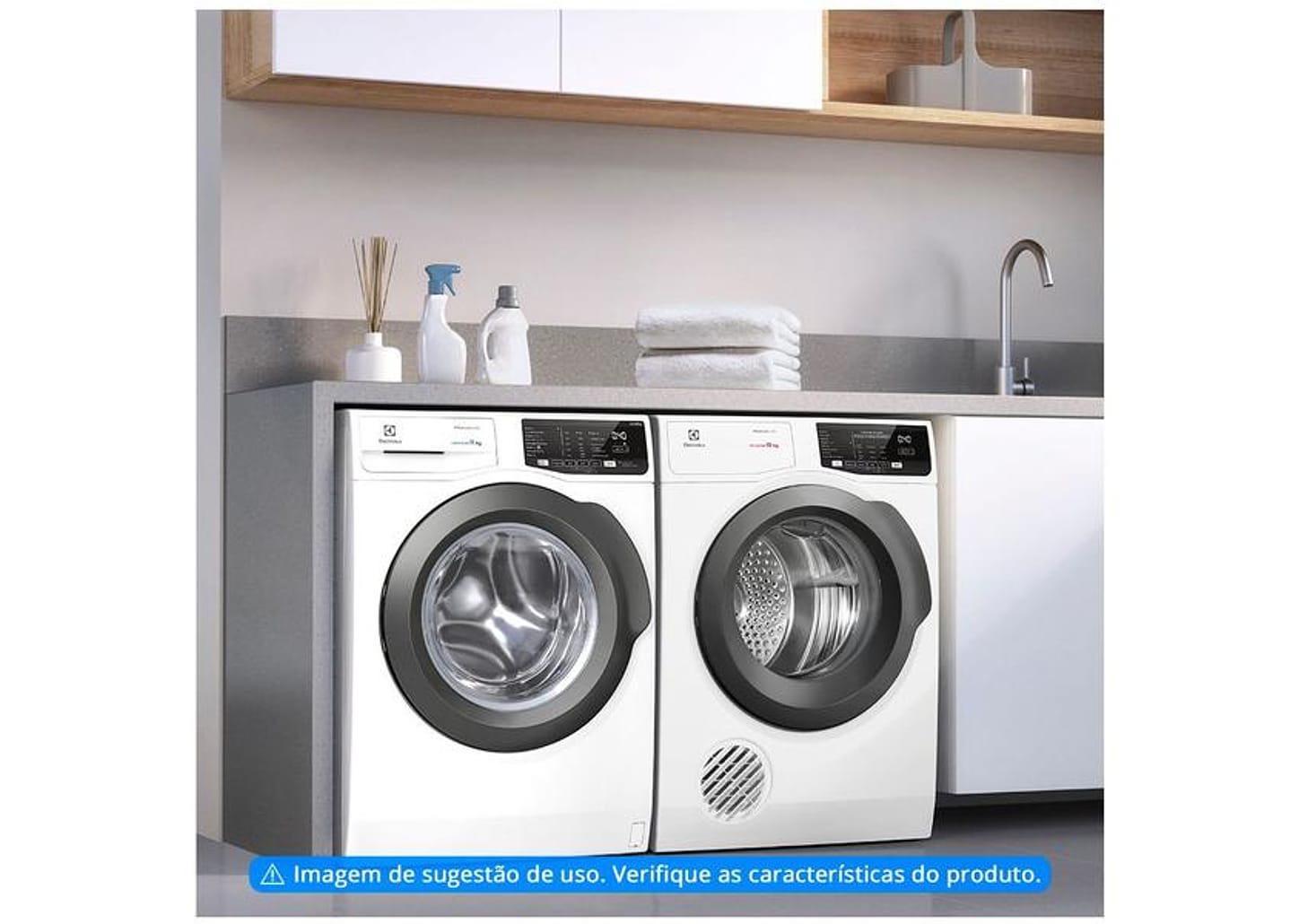 Lavadora de Roupas Electrolux Premium Care LFE11 11kg Cesto Inox 8 Programas de Lavagem