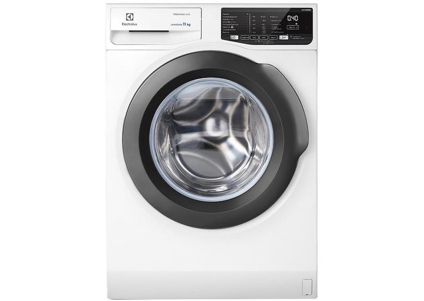 Lavadora de Roupas Electrolux Premium Care LFE11 11kg Cesto Inox 8 Programas de Lavagem