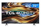 Smart TV 75" 4K UHD LED TCL 75P755 Wi-Fi Bluetooth 3 HDMI 1 USB