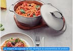 Jogo de Panelas Tramontina Inox Fundo Triplo 5 Peças Allegra