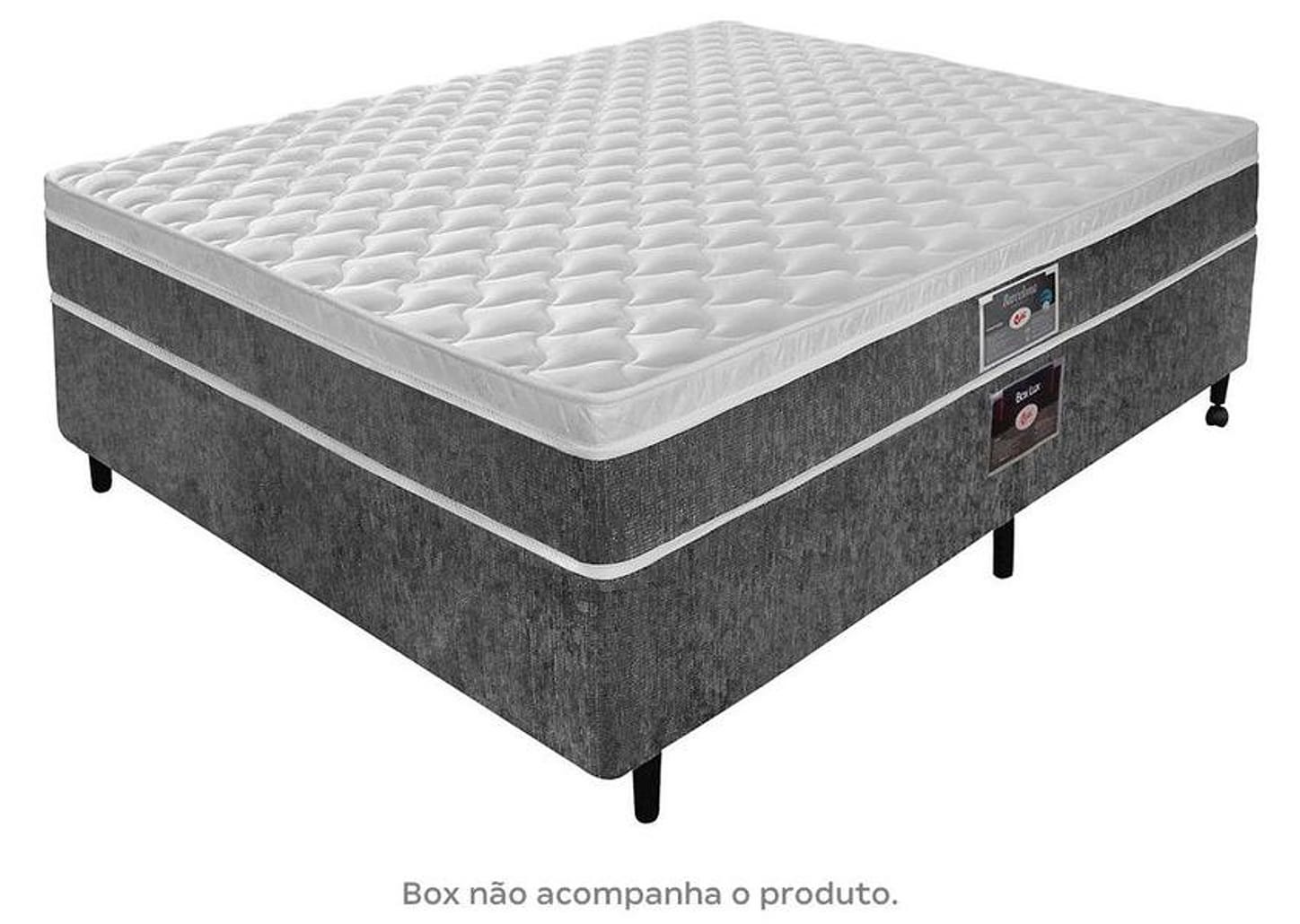 Colchão Casal Castor Mola Pocket 25cm de Altura - One Face Barcelona Pocket