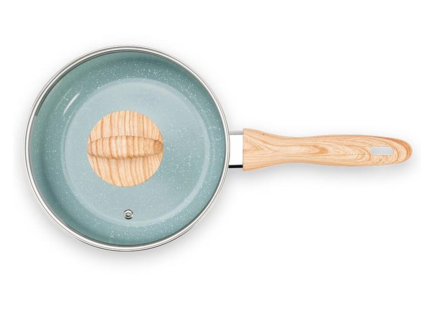 Jogo de Panelas Brinox de Alumínio Verde 5 Peças Botanika