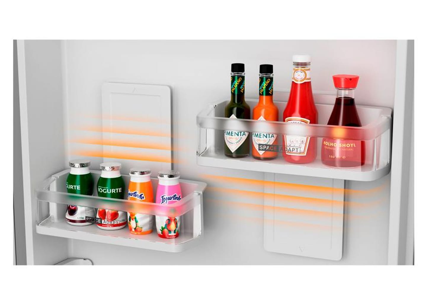 Geladeira/Refrigerador Brastemp Frost Free Duplex - Branca 463L BRM55FB