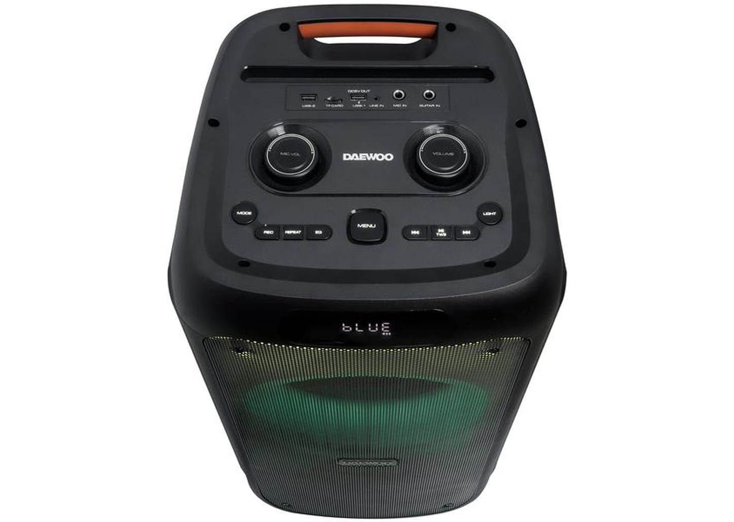 Caixa de Som Daewoo Partybox 2000 DW2000 Bluetooth Amplificada Portátil 1200W USB