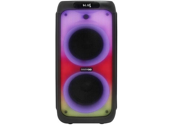 Caixa de Som Daewoo Partybox 2000 DW2000 Bluetooth Amplificada Portátil 1200W USB