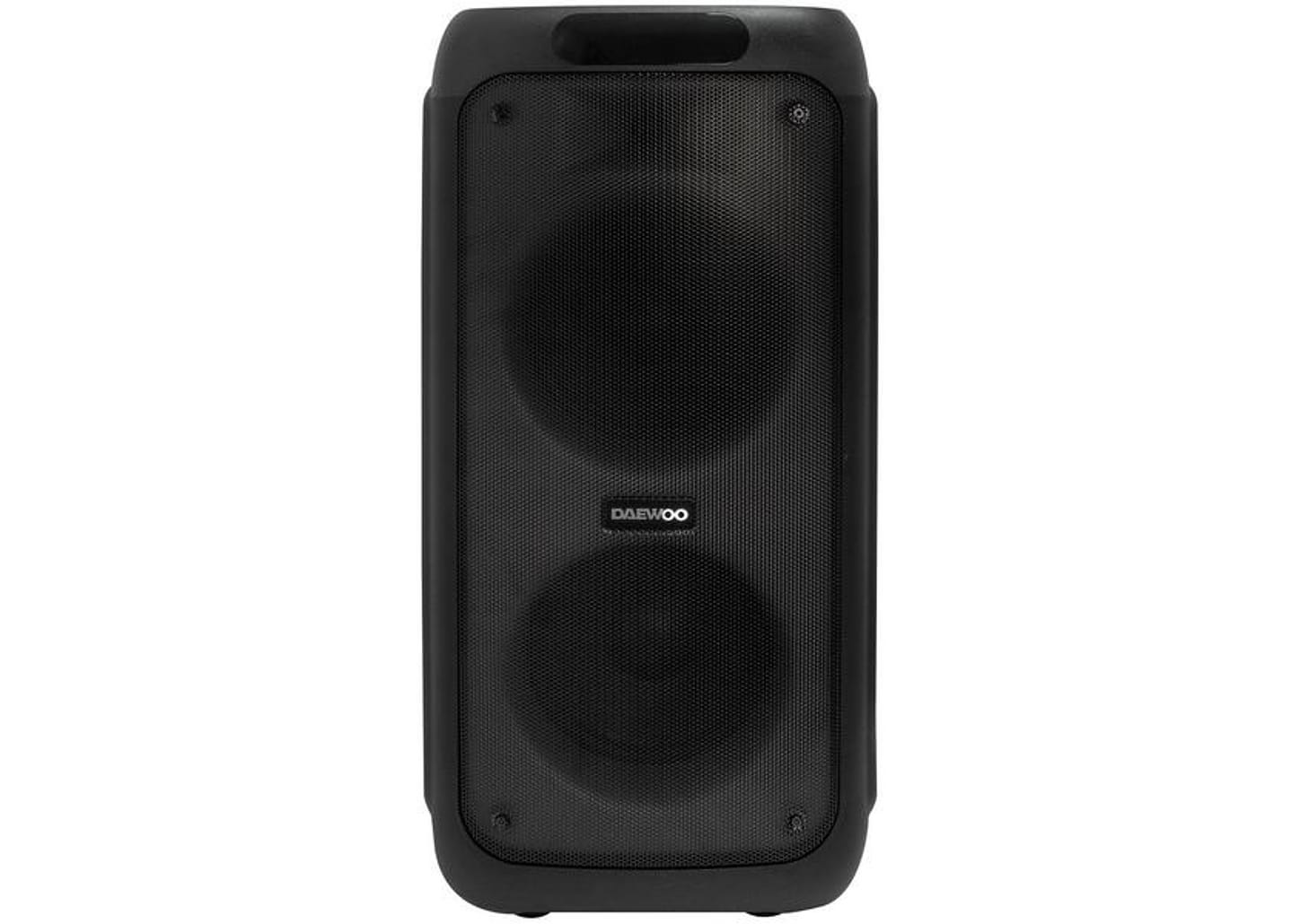 Caixa de Som Daewoo Partybox 2000 DW2000 Bluetooth Amplificada Portátil 1200W USB