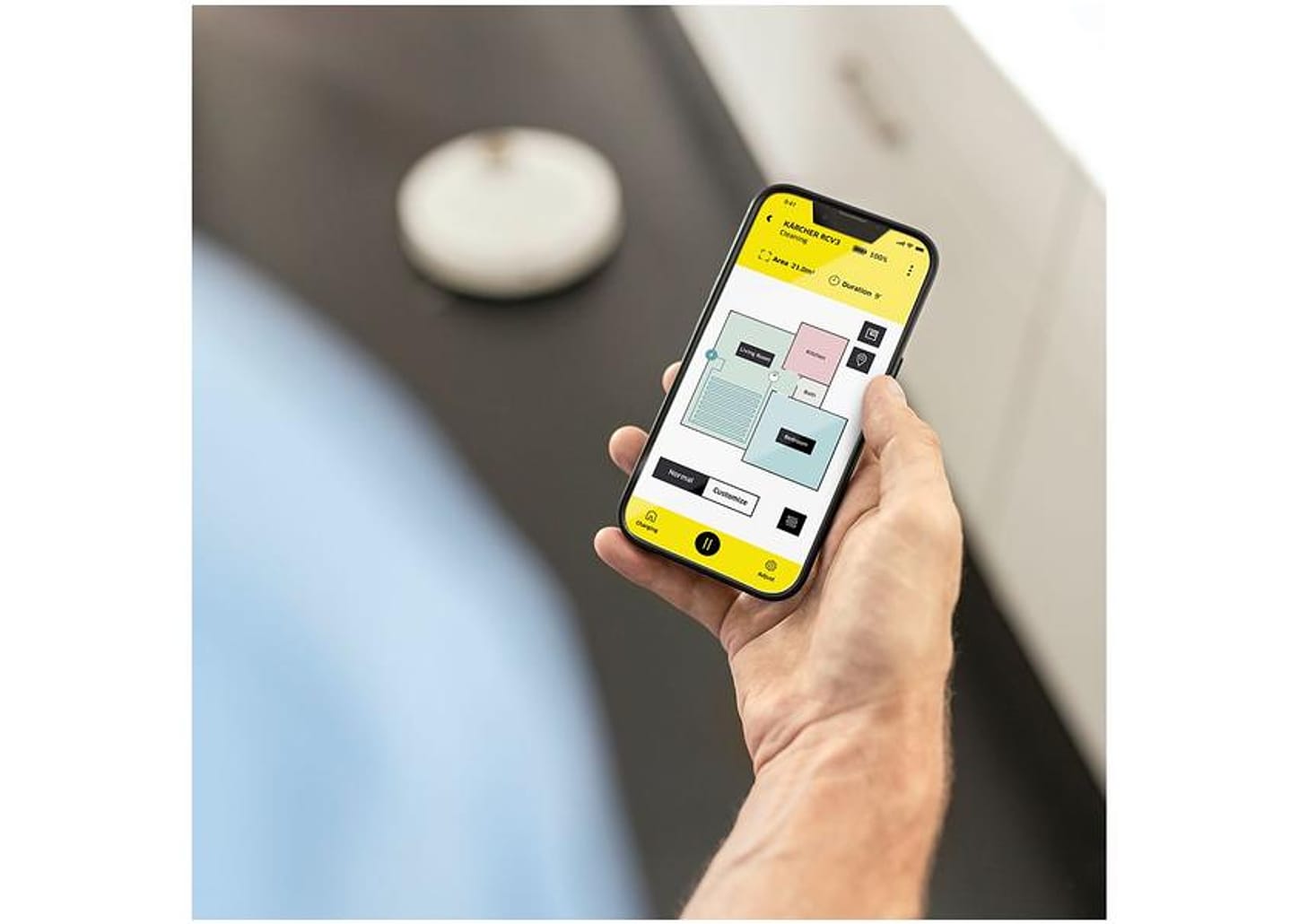 Robô Aspirador Inteligente Kärcher RCV 3