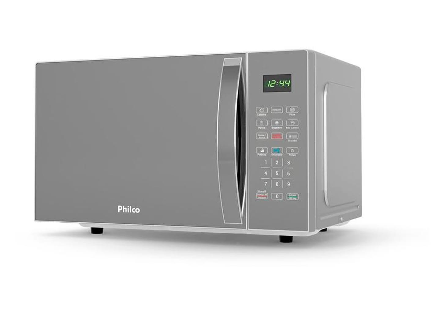 Micro-ondas Philco 33L Prata Espelhado PMO38S