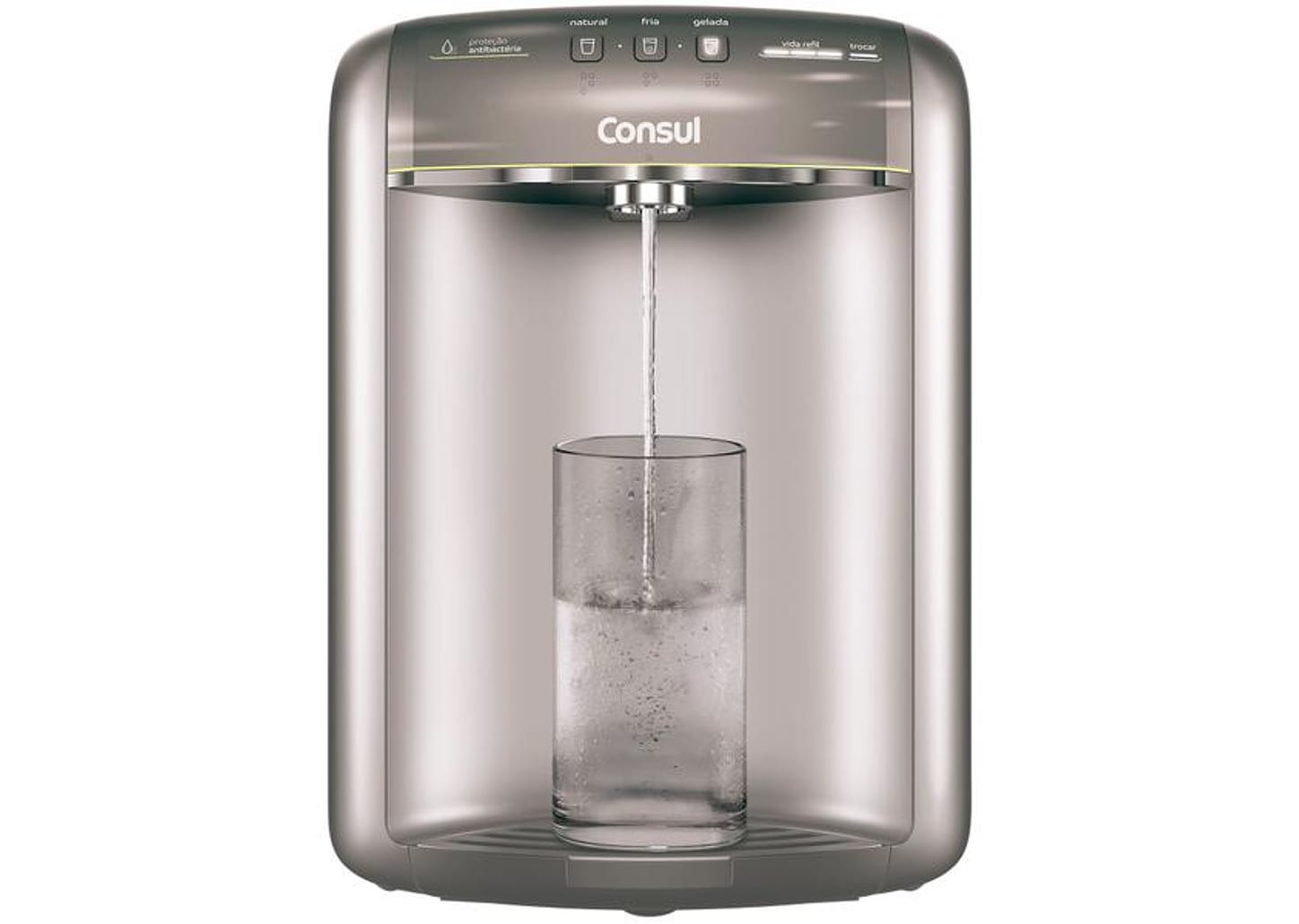 Purificador de Água Consul CPB36AF Com Refrigeração por Compressor Titanium