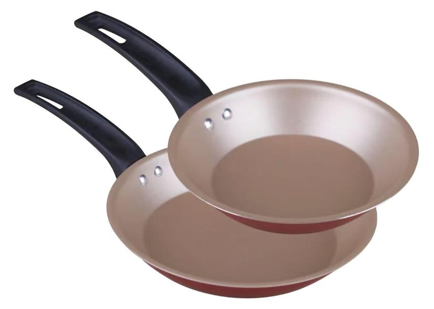 Conjunto de Frigideiras Antiaderente Panelux de Alumínio Magnific Cereja 2 Peças