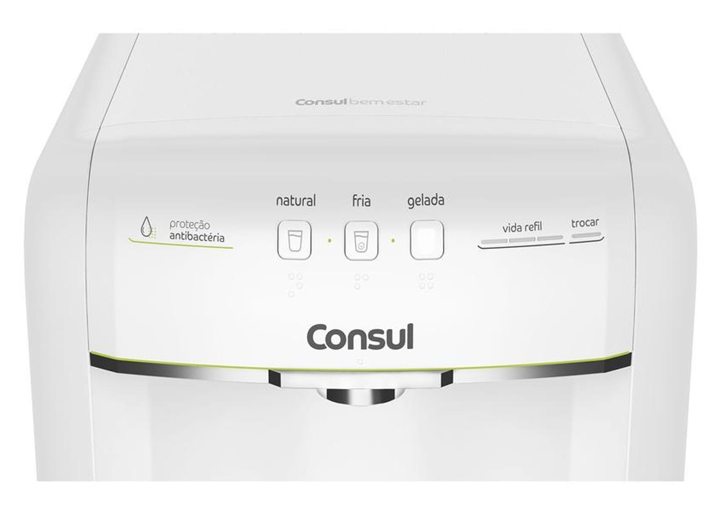 Purificador de Água Consul Refrigerado por - Compressor CPB36 ABANA Água Gelada e Natural