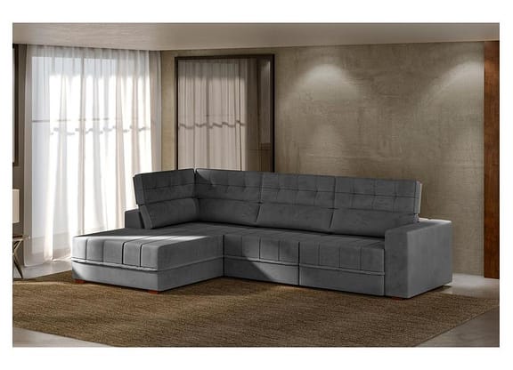 Sofá de Canto 2 Lugares Phormatta Pacific SMP