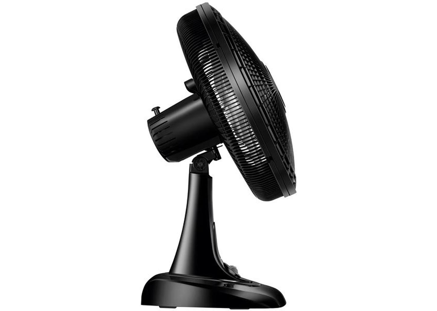 Ventilador de Mesa Mondial Turbo NVT-40-8P-B 40cm 8 Pás 3 Velocidades Preto e Prata