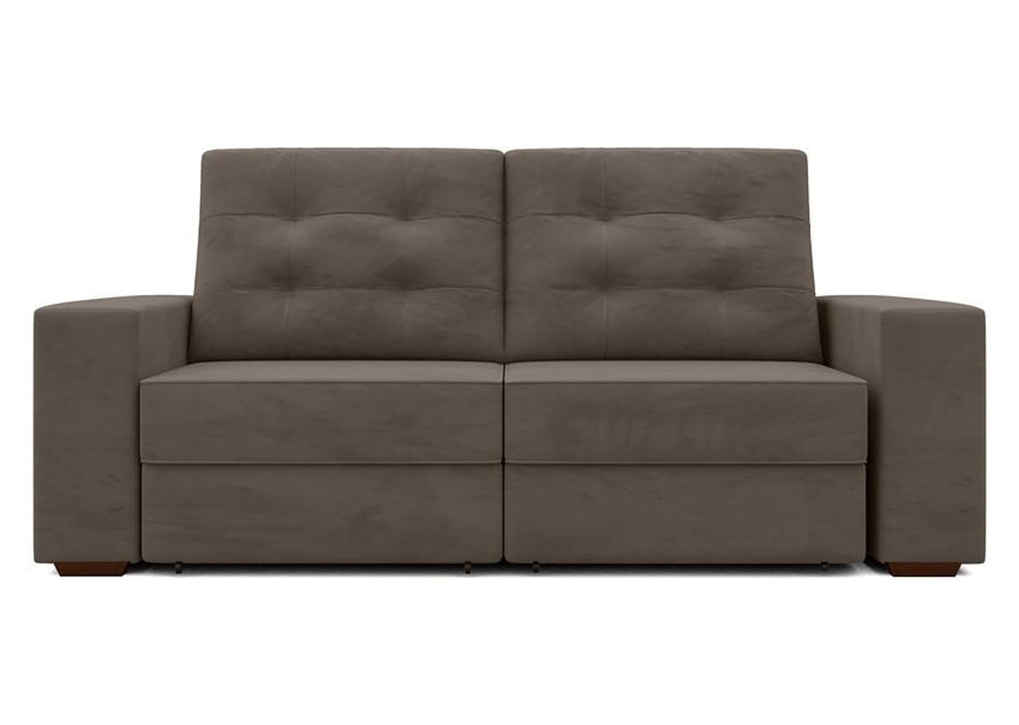 Sofá 2 Lugares Retrátil Reclinável Suede Phormatta Abbas SMP