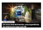 Smart TV 98" 4K UHD Crystal UHD LED Samsung Super Big 98DU9000 VA 120Hz Wi-Fi Bluetooth com Alexa 3 HDMI 2 USB
