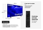 Smart TV 98" 4K UHD Crystal UHD LED Samsung Super Big 98DU9000 VA 120Hz Wi-Fi Bluetooth com Alexa 3 HDMI 2 USB