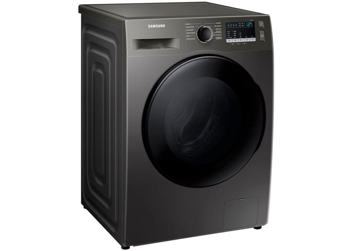 Lavadora de Roupas Samsung Inverter 11kg Cesto Inox 12 Programas de Lavagem Preta WW11T WW11T4040BX/AZ