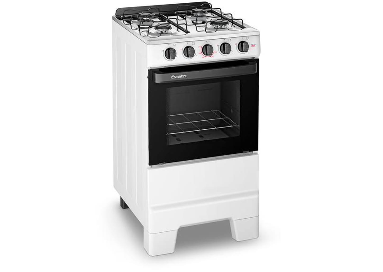 Fogão 4 Bocas Esmaltec Branco Ideal Pop 4120