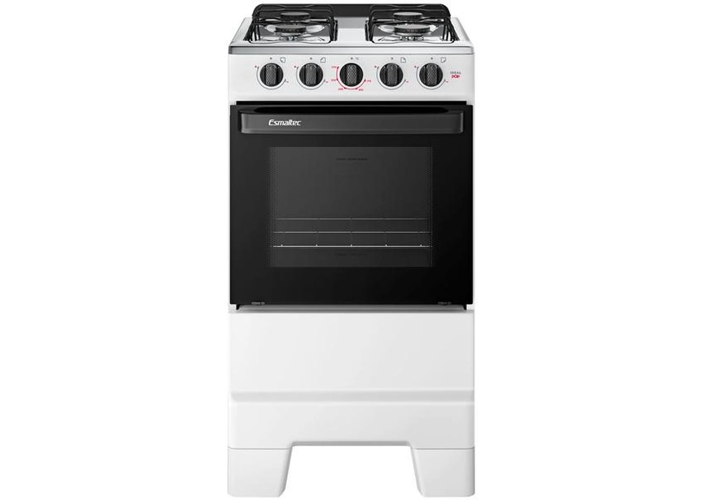 Fogão 4 Bocas Esmaltec Branco Ideal Pop 4120