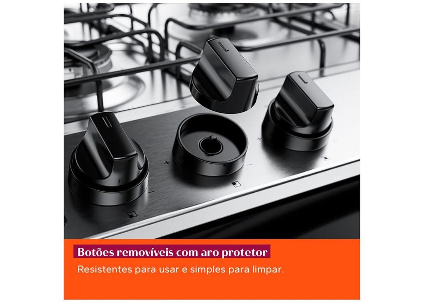 Fogão 5 Bocas Brastemp Branco Acendimento - Automático BFS5NDB