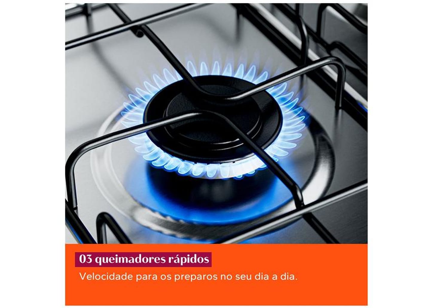 Fogão 5 Bocas Brastemp Branco Acendimento - Automático BFS5NDB