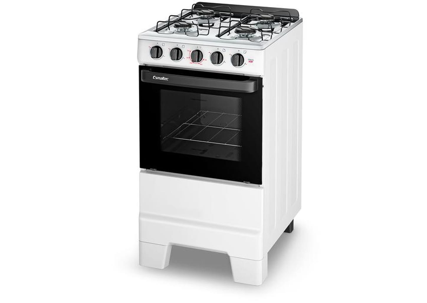 Fogão 4 Bocas Esmaltec Branco Ideal Pop 4120