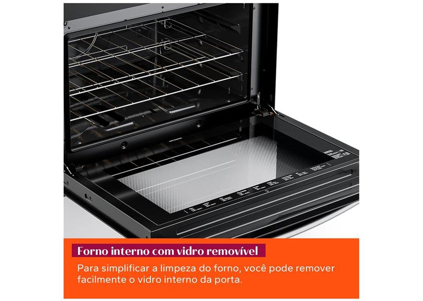 Fogão 5 Bocas Brastemp Branco Acendimento - Automático BFS5NDB