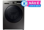 Lavadora de Roupas Samsung Inverter 11kg Cesto Inox 12 Programas de Lavagem Preta WW11T4040BX/AZ